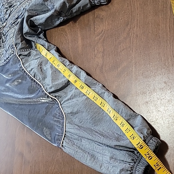 90s Active Frontier Windbreaker Jacket Silver/metallic Color Women's Med… - Picture 11 of 15